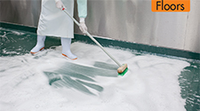 Foaming Degreaser G-1 for floors.